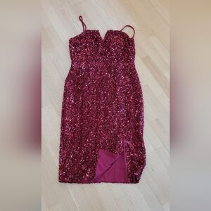 Gorgeous Sequin Midi Dress
